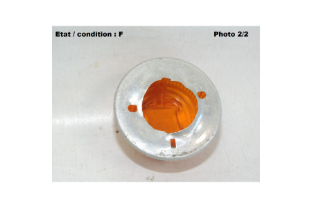 Cabochon feu position aile latéral PK 4125 (orange)