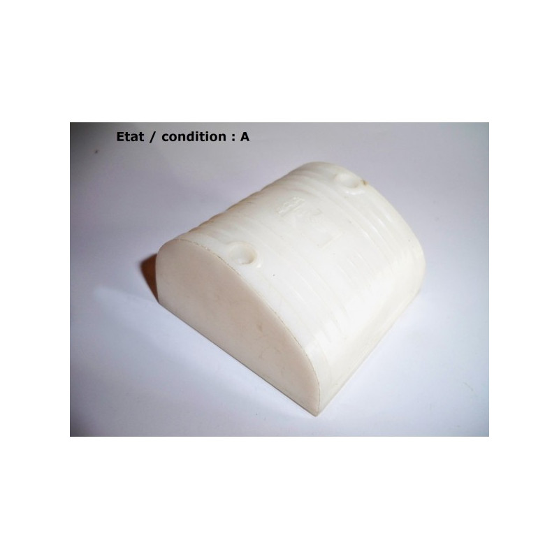 Cabochon feu gabarit blanc opaque ARA 312