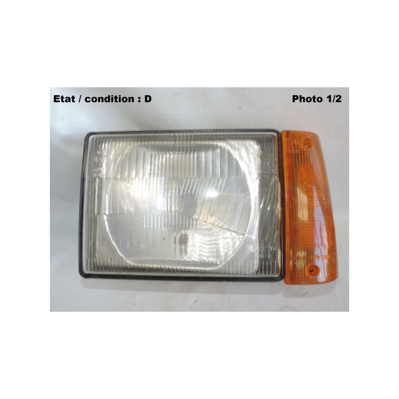 Left European Code headlight with indicator CARELLO 777