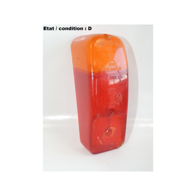 Cabochon feu arrière gauche CATALUX 600