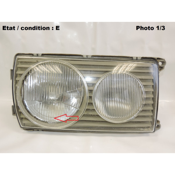 Right headlight glass HELLA 9ES117096-001