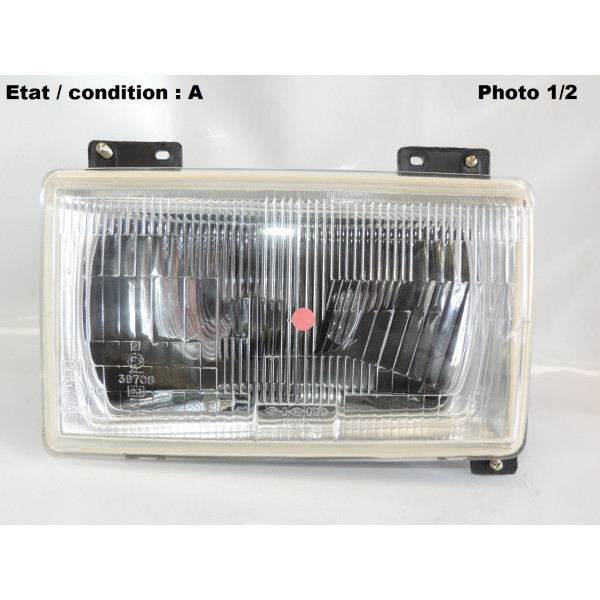 Left headlight H4 SIEM 11820 (without side light)