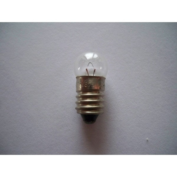 Bulb "dashboard" or "side light" 6V 1.5W (0.25A) E10