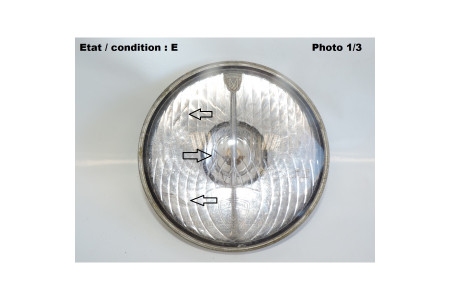 Glass for headlight MARCHAL Equilux ABTP 435