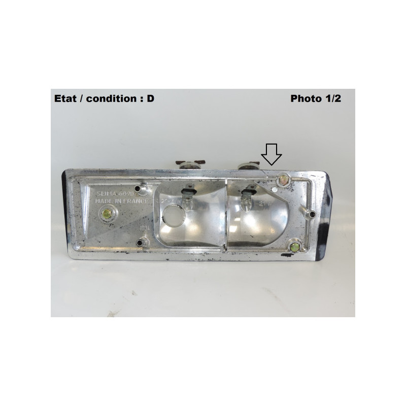 Left taillight bulbholder SEIMA 609GP