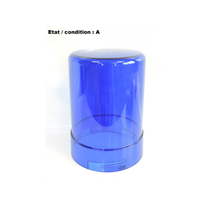 Blue rotating beacon lens DAV