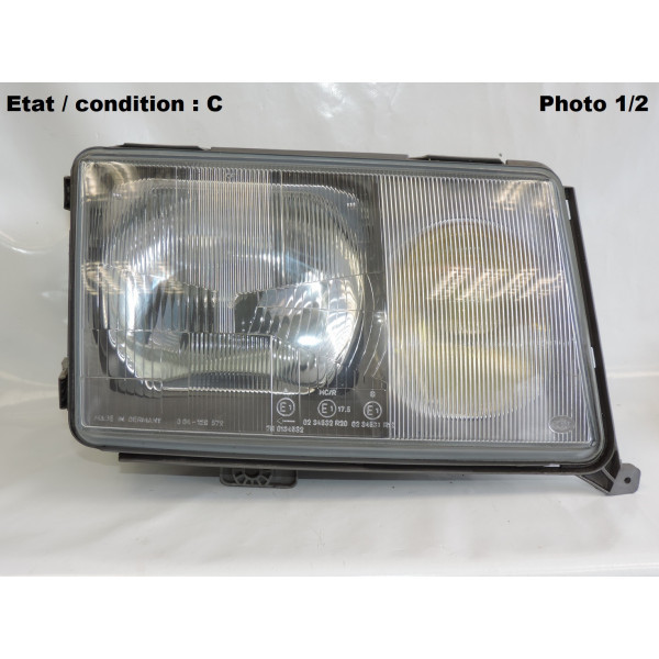 Phare droit H4 + H3 HELLA 1EJ004440-641