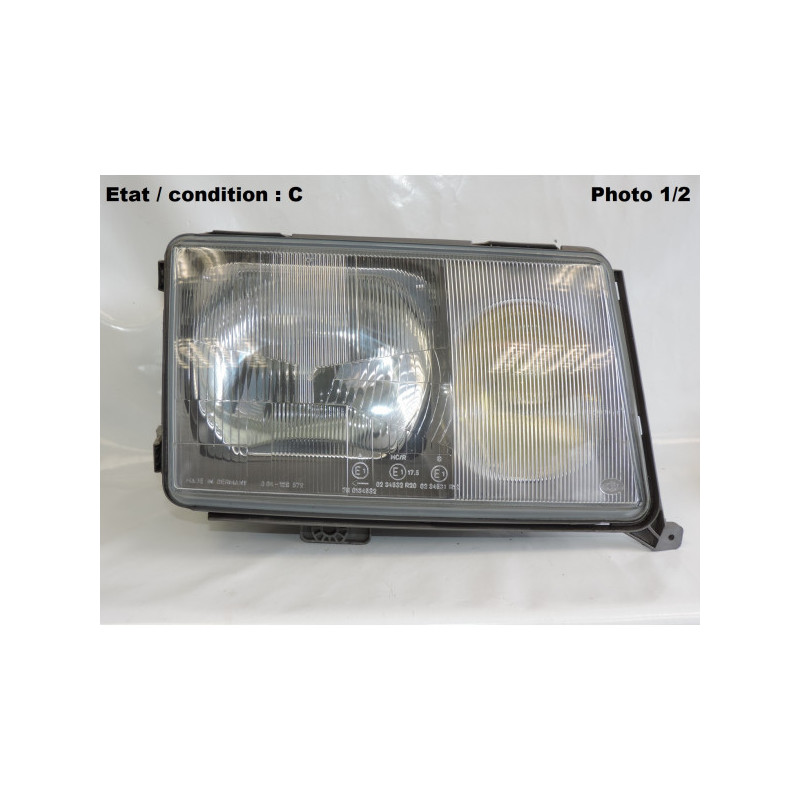 Right headlight H4 + H3 HELLA 1EJ004440-641