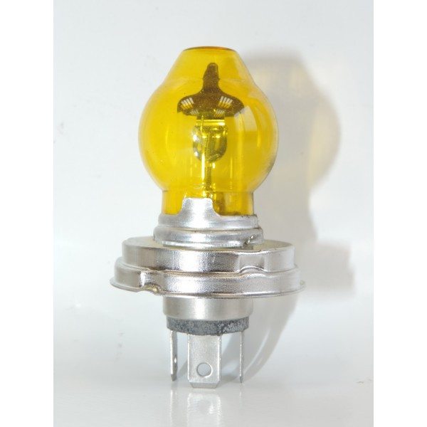 P45t - Lampe 12V 100/80W H4 jaune (avec lucarne)