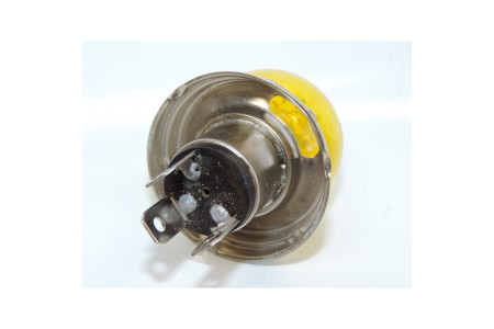 P45t - Lampe Code Européen 24V 50/50W jaune (avec lucarne)