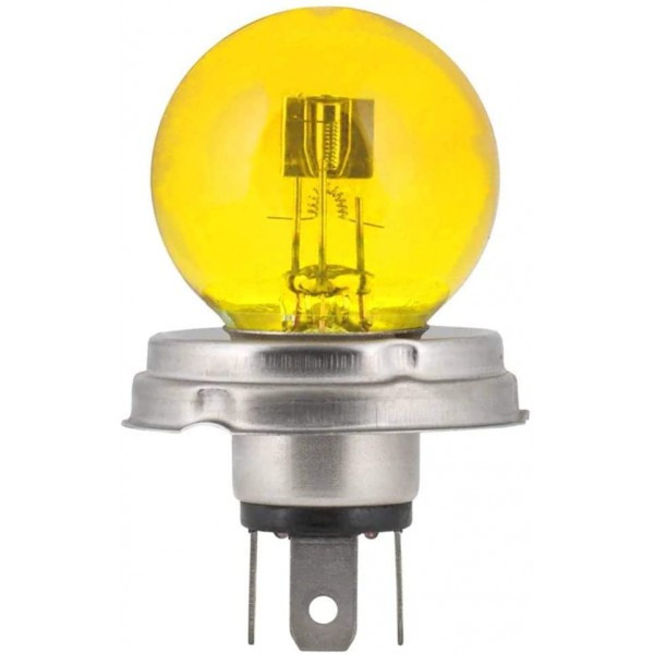 P45t - Lampe Code Européen 24V 55/50W jaune (sans lucarne)