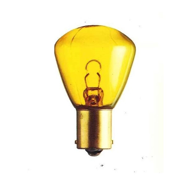 BA15s - Bulb 12V 45W yellow