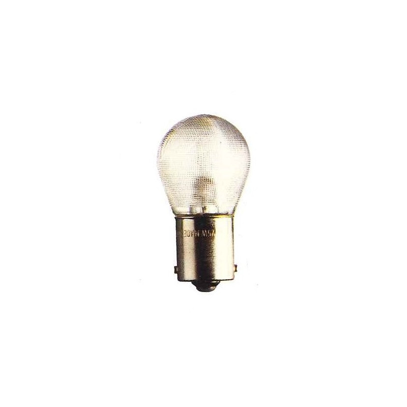 BA15d 3e - Bulb 12V 18/4W (3 aligned studs)