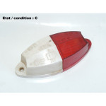 Cabochon feu gabarit blanc rouge SCINTEX SANOR 73001 / SEIMA 02070
