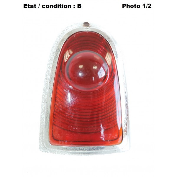 Cabochon feu rouge arrière HARPON 657-3