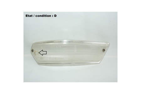 Cabochon feu clignotant avant droit CIBIE 5076 cristal