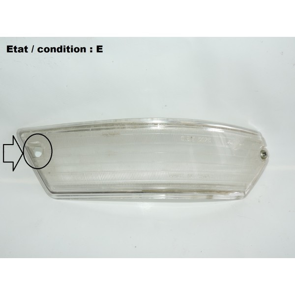 Cabochon feu clignotant avant gauche CIBIE 5076 cristal