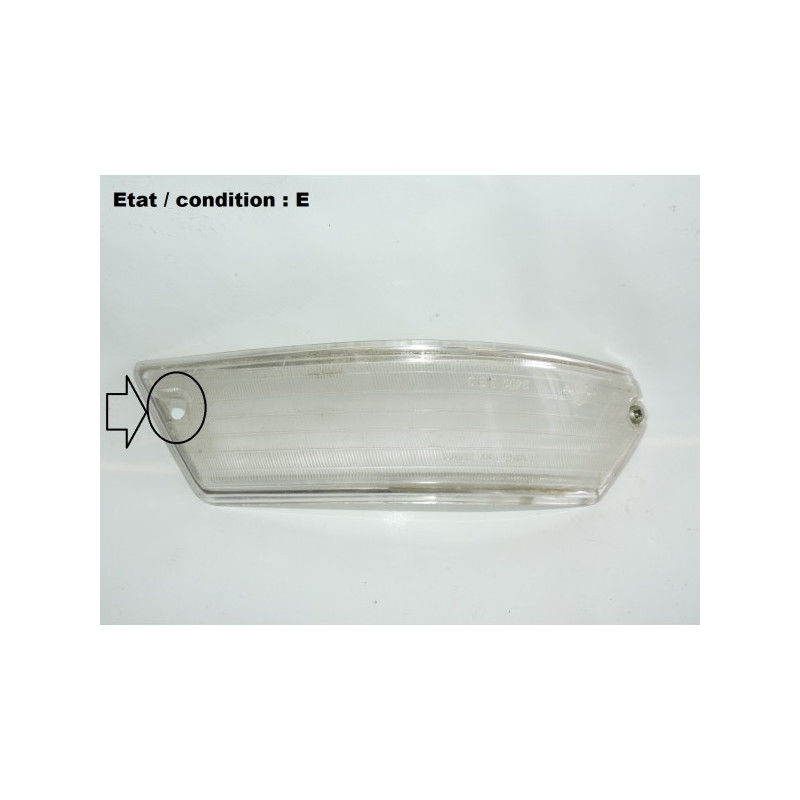 Left front light indicator lens CIBIE 5076 cristal