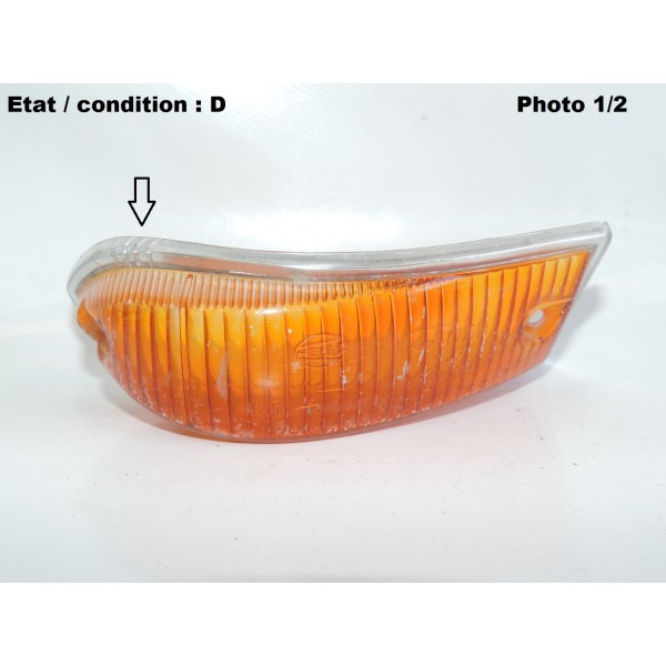 Cabochon feu clignotant avant droit HELLA K22608