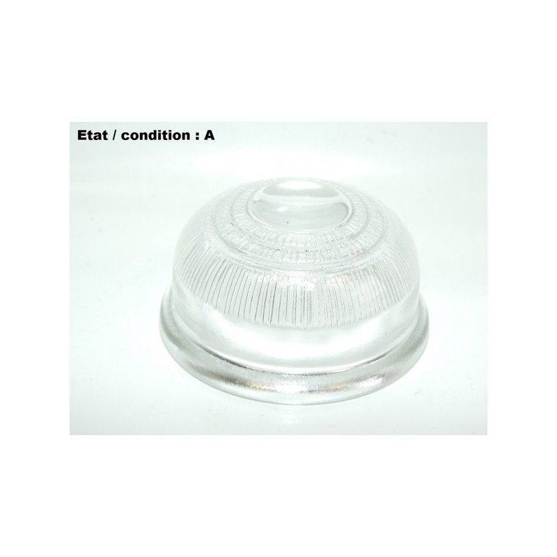SCINTEX R5 1871/1 - Cabochon feu lenticulaire incolore