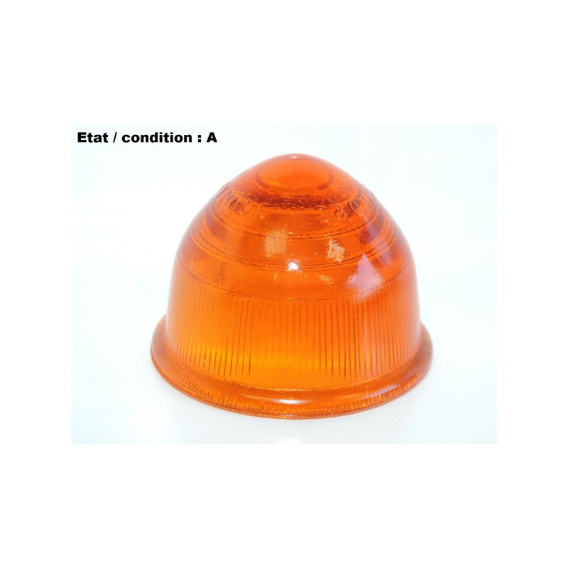 SCINTEX R380 4202/14 - Cabochon feu fusée ambré