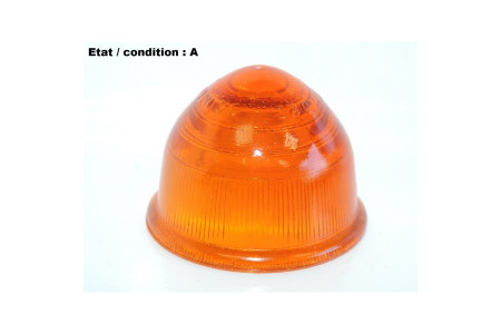 SCINTEX R380 4202/14 - Cabochon feu fusée ambré