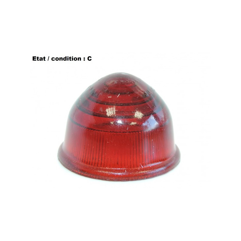 SCINTEX R380 4202/ 2 - Cabochon feu fusée rouge