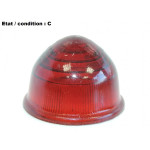 SCINTEX R380 4202/ 2 - Cabochon feu fusée rouge