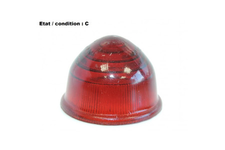 SCINTEX R380 4202/ 2 - Cabochon feu fusée rouge
