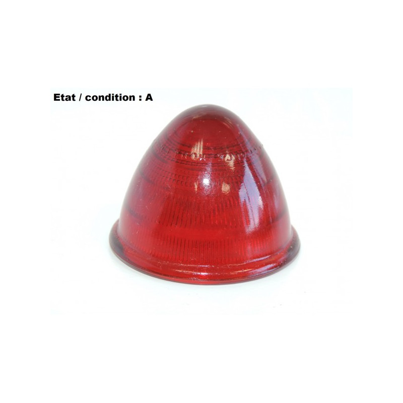 SCINTEX R5 1839/ 2 - Cabochon feu ogival rouge