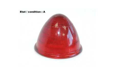 SCINTEX R5 1839/ 2 - Cabochon feu ogival rouge