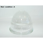 SCINTEX R6 1838/ 1 - Ogival light lens (clear, ribbed side)