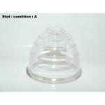 SCINTEX R6 1838/ 1 - Ogival light lens (clear, smooth side)