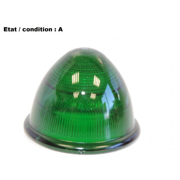 SCINTEX R5 1839/ 4 - Cabochon feu de dépassement ogival vert