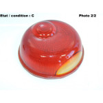 Cabochon feu arrière rouge + éclairage plaque immatriculation PROTEX ARLE