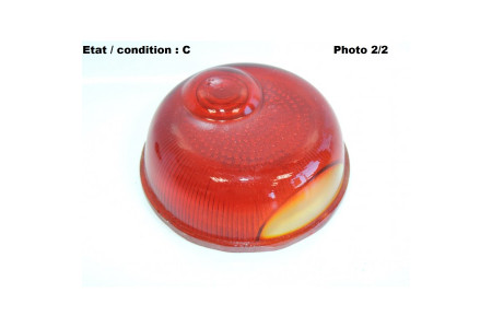 Cabochon feu arrière rouge + éclairage plaque immatriculation PROTEX ARLE