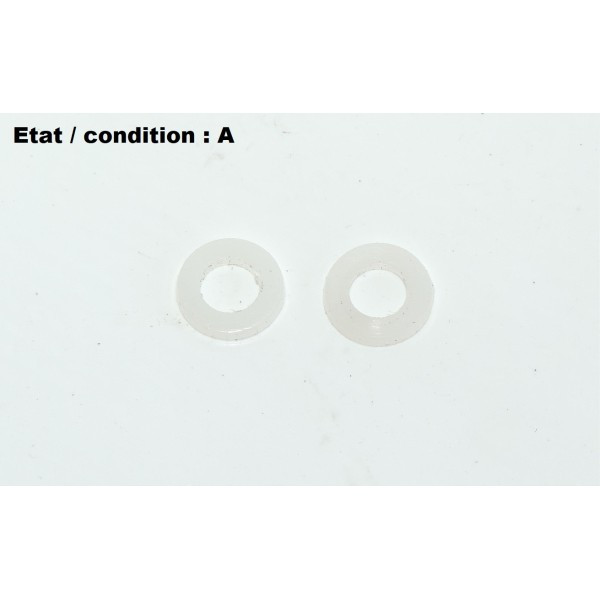 Pair of plastic washers  7,5mm for screws