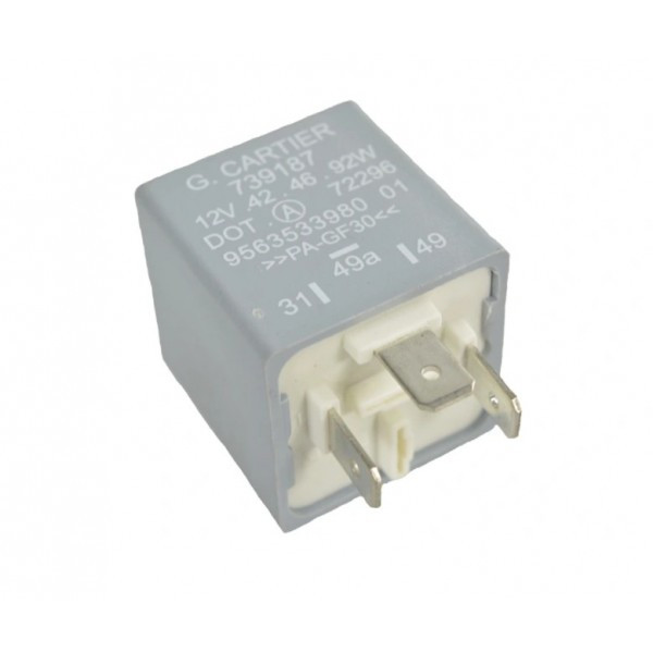 Flasher unit 12V 42/46/92W CARTIER 739187