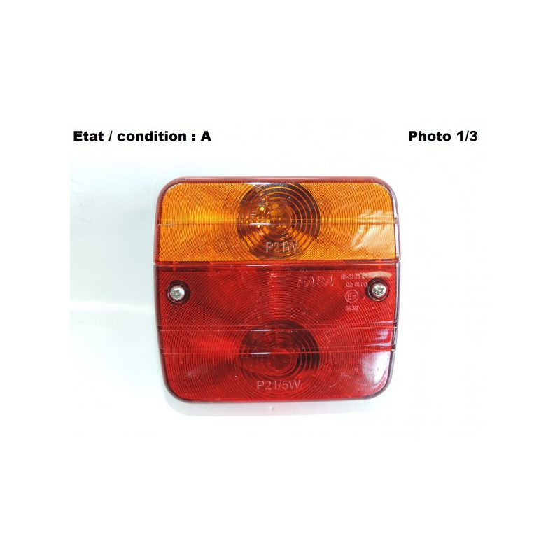 Complete taillight with licence plate light FASA 6939