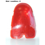 Red taillight lens (plastic)