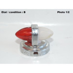 Cabochon feu gabarit blanc rouge BV 3372