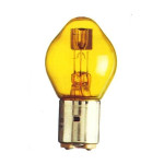 BA20d - Lampe 6V 15/15W jaune