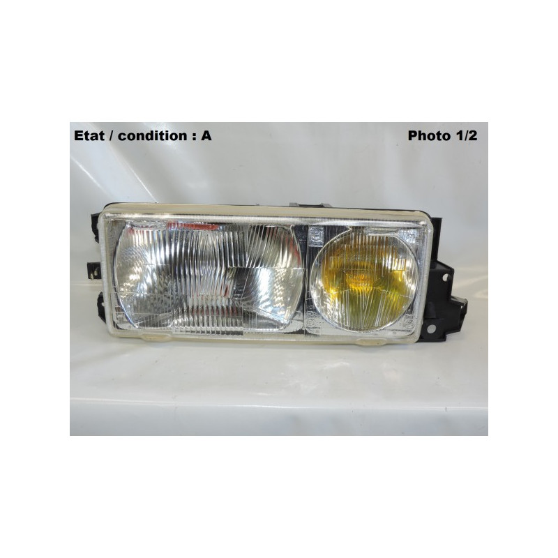 Phare droit H4 + H1 SEV MARCHAL 61190203 (LP jaune)
