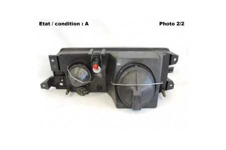 Right headlight H4 + H1 SEV MARCHAL 61190203 (yellow HMB)