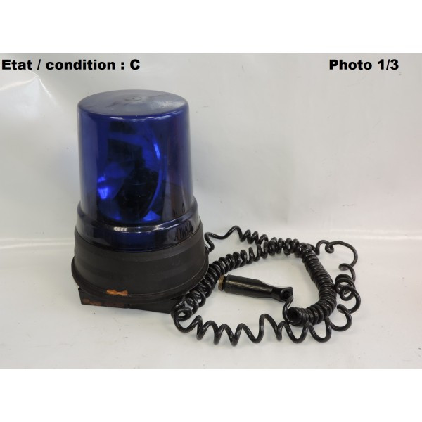 Complete blue rotating beacon SEV MARCHAL