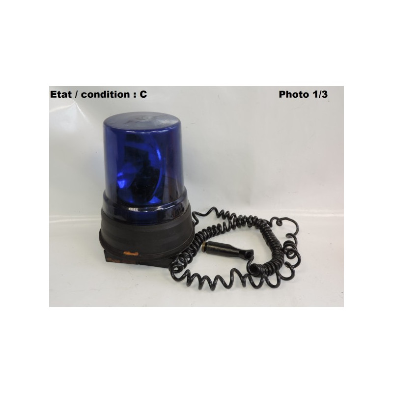 Feu gyrophare bleu complet SEV MARCHAL