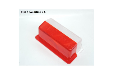 Cabochon feu gabarit cristal rouge VIGNAL LYON 88714