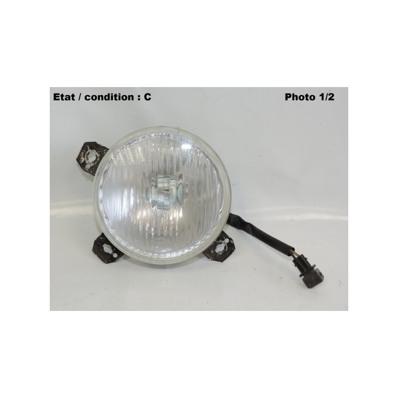 Left halogen main beam headlight H3 HELLA 303-131040