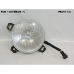 Left halogen main beam headlight H3 HELLA 303-131040