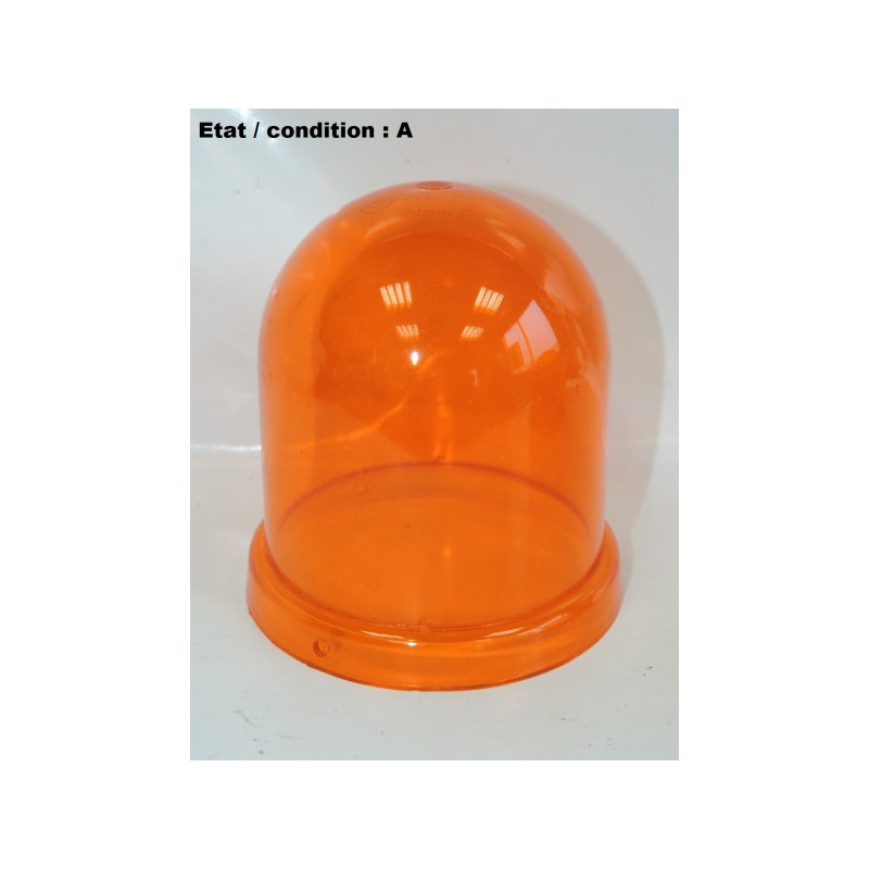 Cabochon feu gyrophare orange AEB 560 570